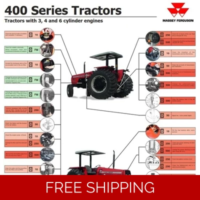 MASSEY FERGUSON 400 SERIES DEALERS WORKSHOP MANUAL